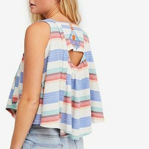 Free People Tops - NWT Free People Vintage Stripe Cotton Top Free People Tops - NWT Free People Vintage Stripe Cotton Top